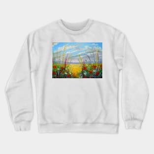 Flowers in the field Crewneck Sweatshirt